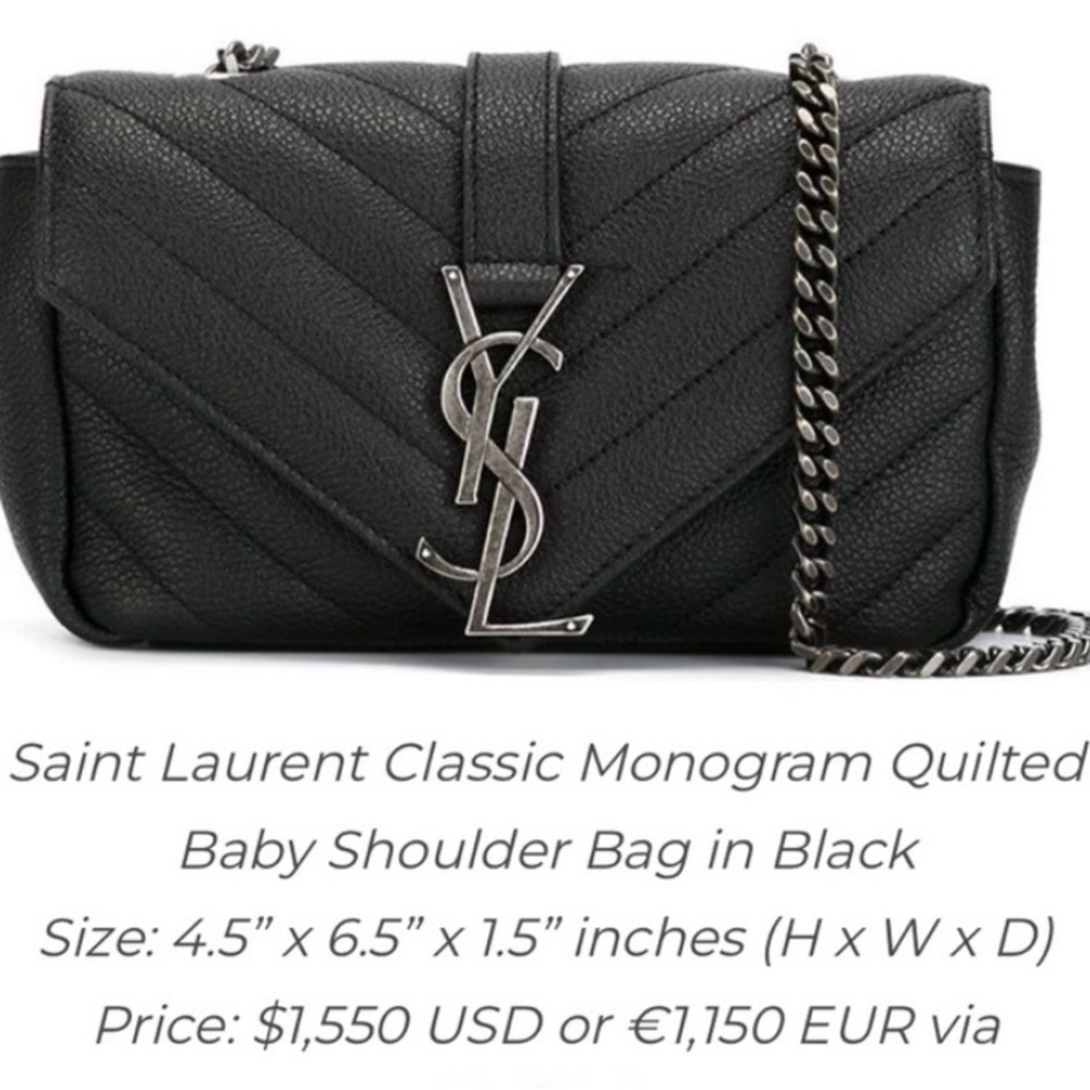 YSL mini crossbody